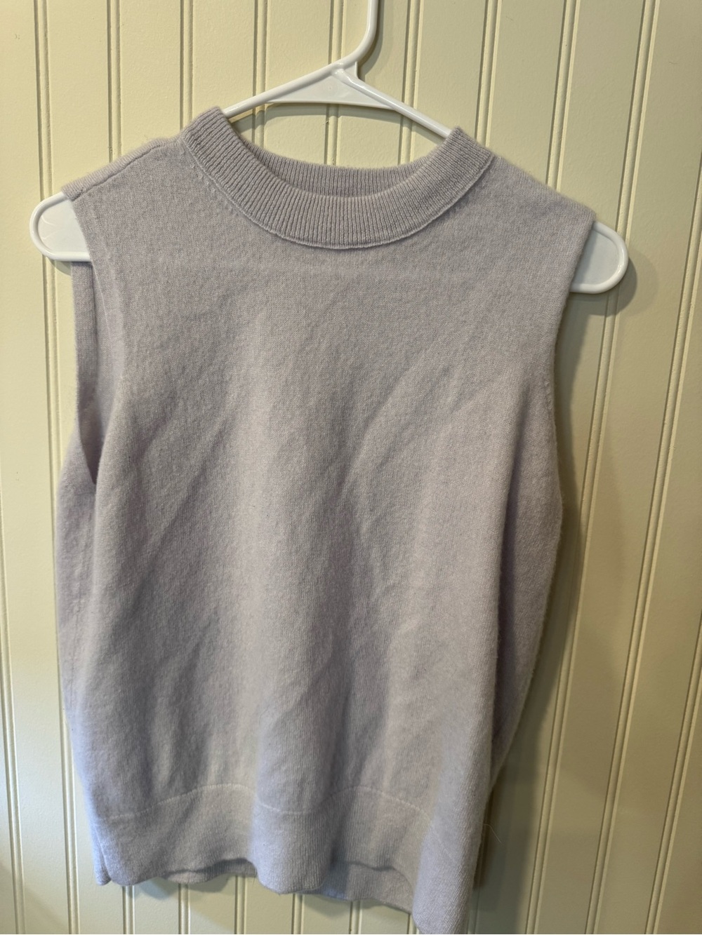 Madewell Sleeveless Knit Top in Light Lavender - Brand: